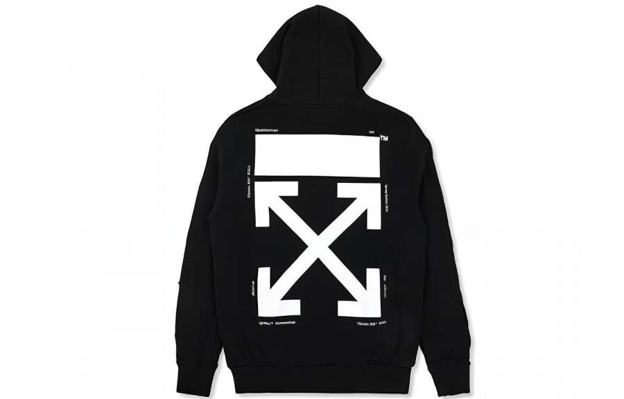 OFF-WHITE OFF WHITE Sweatshirt Regular Fit Men's Black