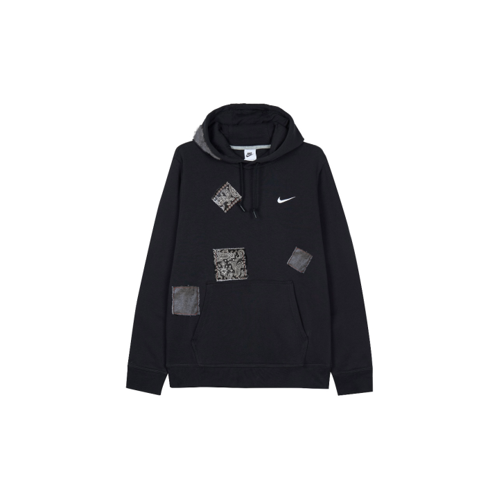 Nike Nike Dri Fit Sweatshirts Unisex Black Hooded Thickened Regular
