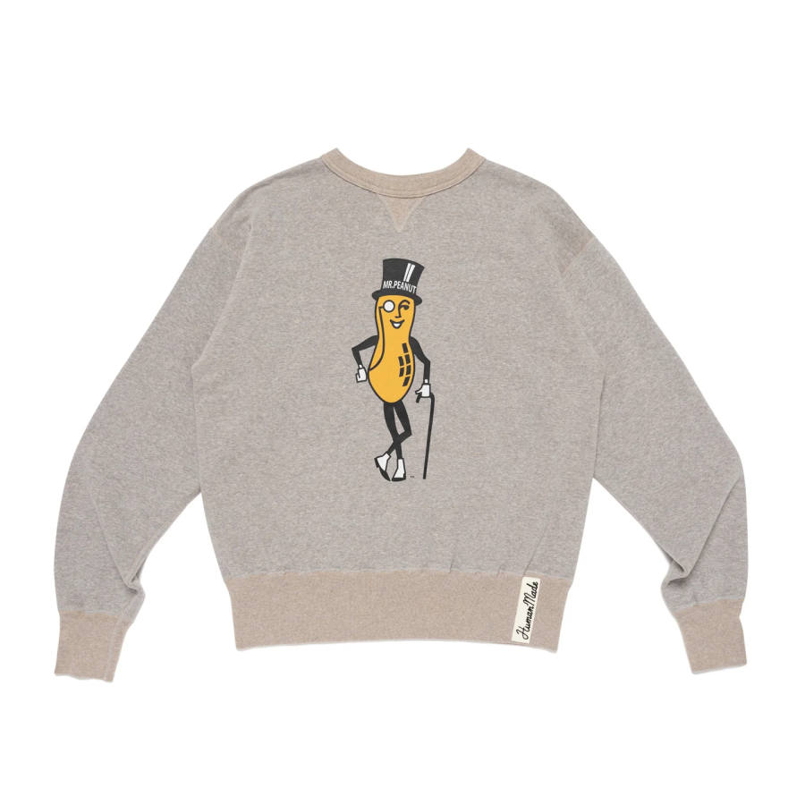 HUMAN MADE x HUASHENGXIANSHENG,LIANMINGKUAN Mr. Peanuts, Collaboration FW25 Sweatshirt Unisex