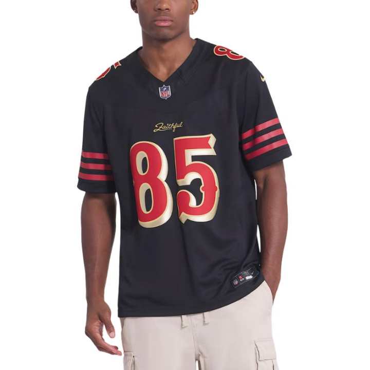 Nike Nike George Kittle San Francisco 49ers Rivalries Collection Men's Nike Dri-FIT Nfl Limited Jersey