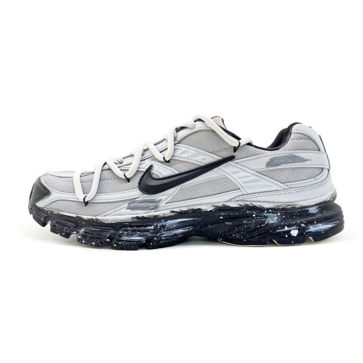 Nike Nike Initiator Cushioning Abrasion Resistant Low top Running Shoes Unisex Gray White