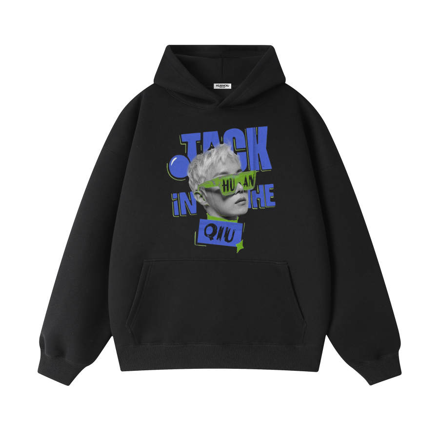 HUANQIU Sweatshirts Unisex Hooded Moderate Heavyweight