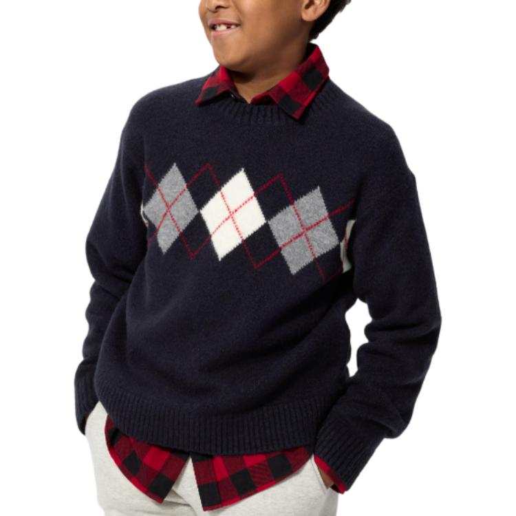 UNIQLO Kids Sweaters Crew Neck Moderate