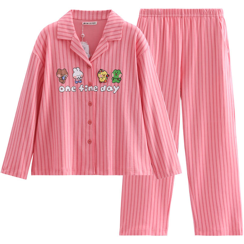 FENTENG FENTENG Brown Bear Pajama Set Women's