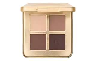 HOURGLASS 4 Color Eyeshadow Palette Matte Shimmer Earth Tone, Everyday Versatile Delicate Easy to Blend Long Lasting 4g