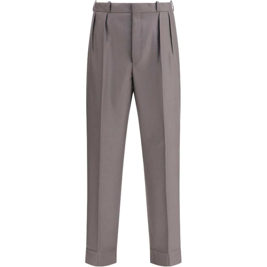 Maison Margiela Straight Leg Pleated Trousers