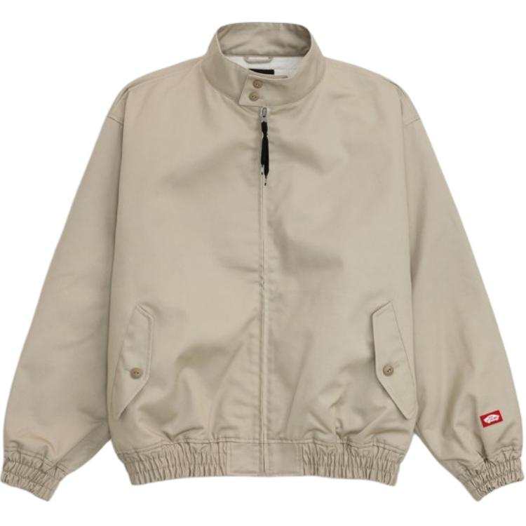Vans Vans TDC Jackets Men's Khaki Stand Collar Moderate Other