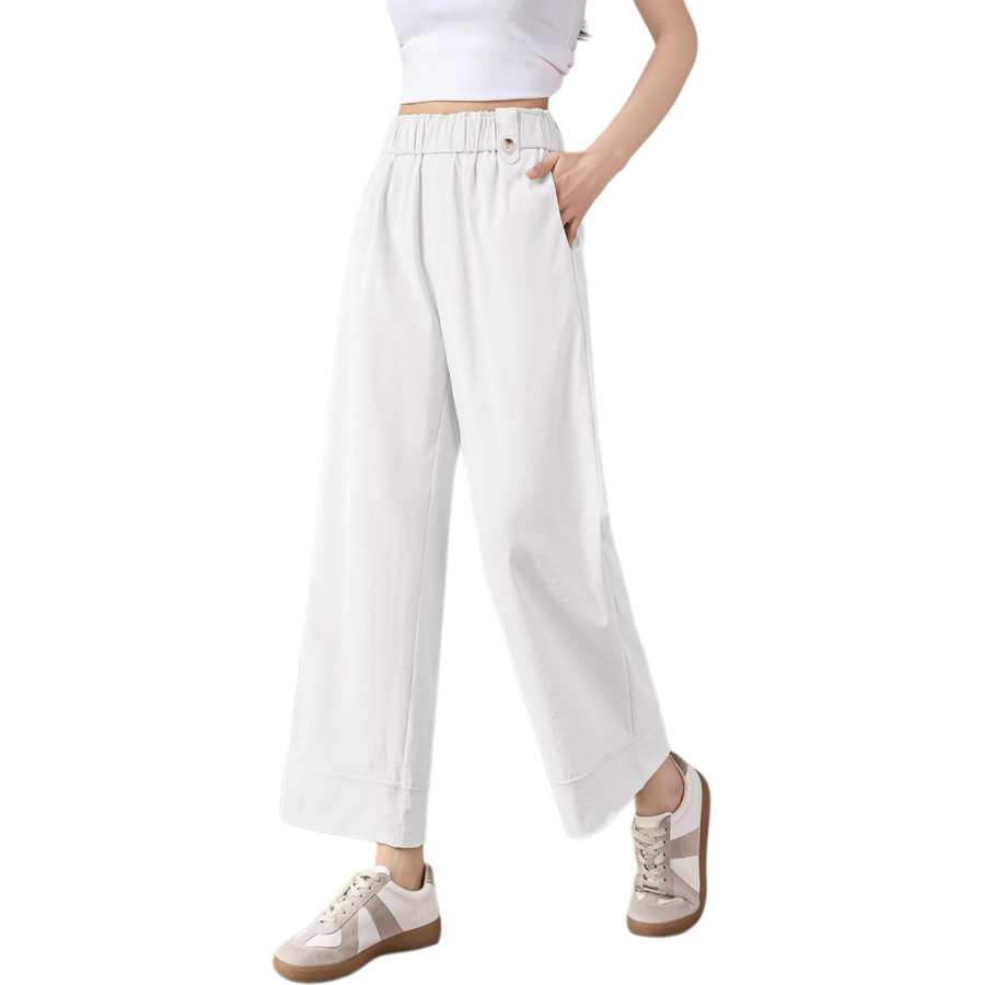 BALENO Casual Pants Women's Moderate Wide Leg Pants