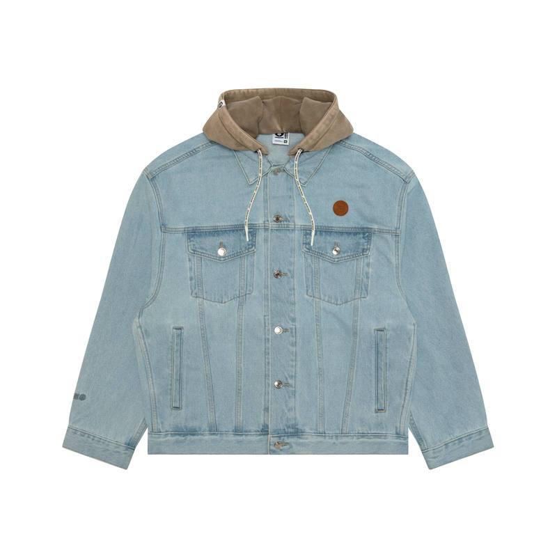 Aape Aape hooded denim jacket