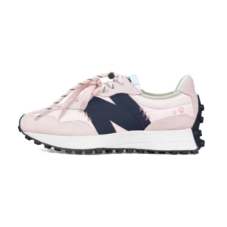 New Balance New Balance NB 327 Abrasion Resistant Low top Running Shoes Unisex Pink