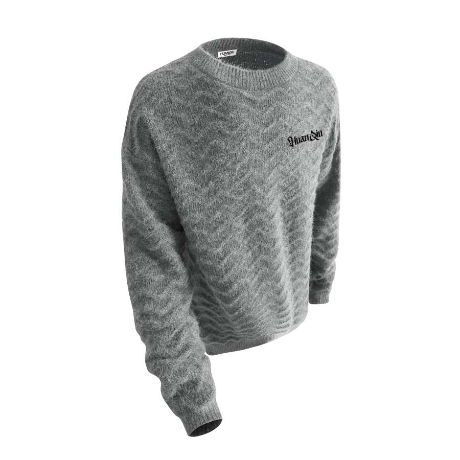 HUANQIU Sweaters Unisex Crew Neck Moderate Other