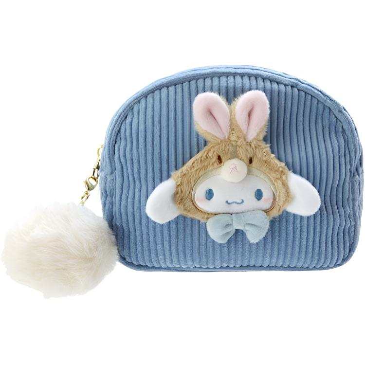 Sanrio Corduroy Travel Storage Bag Unisex Blue