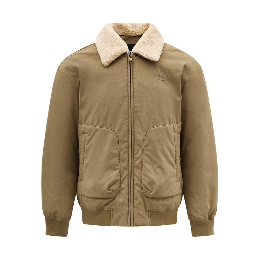 CAT CAT Puffer Jackets Men's Lapel Thickened Puffer Jacket