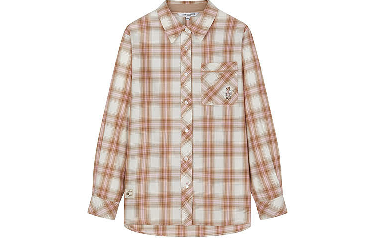 Teenie Weenie Shirts Women's Khaki Lapel Moderate Other