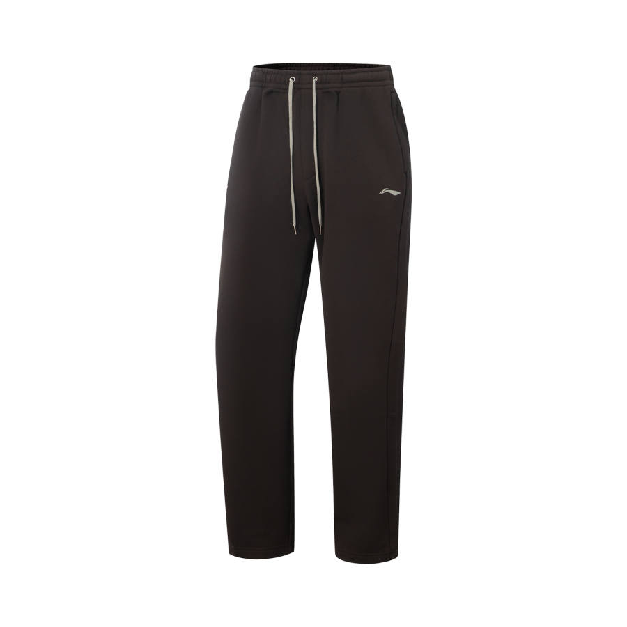 Li-Ning Li Ning Jimmy Butler Loose Fit Straight Fit Thickened And Fleece Lined Thermal Versatile Fashion Casual Pants Men's