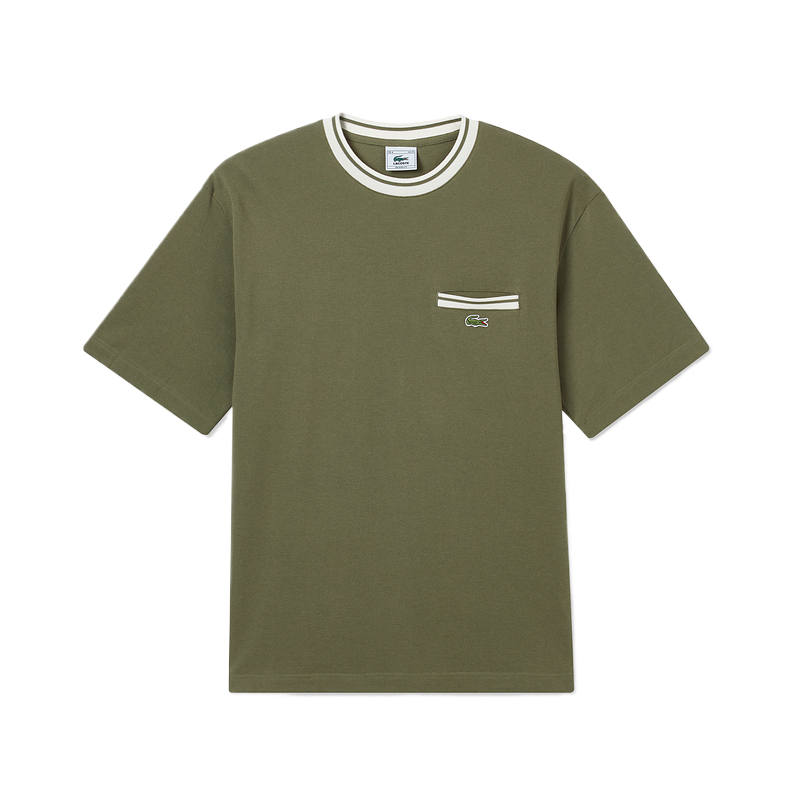 LACOSTE LACOSTE T Shirts Men's Crew Neck Moderate