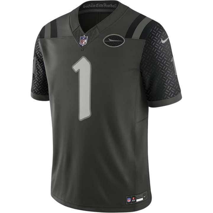 Nike Nike Sauce Gardner New York Jets Rivalries Collection Men's Nike Dri FIT Nfl Limited Jersey