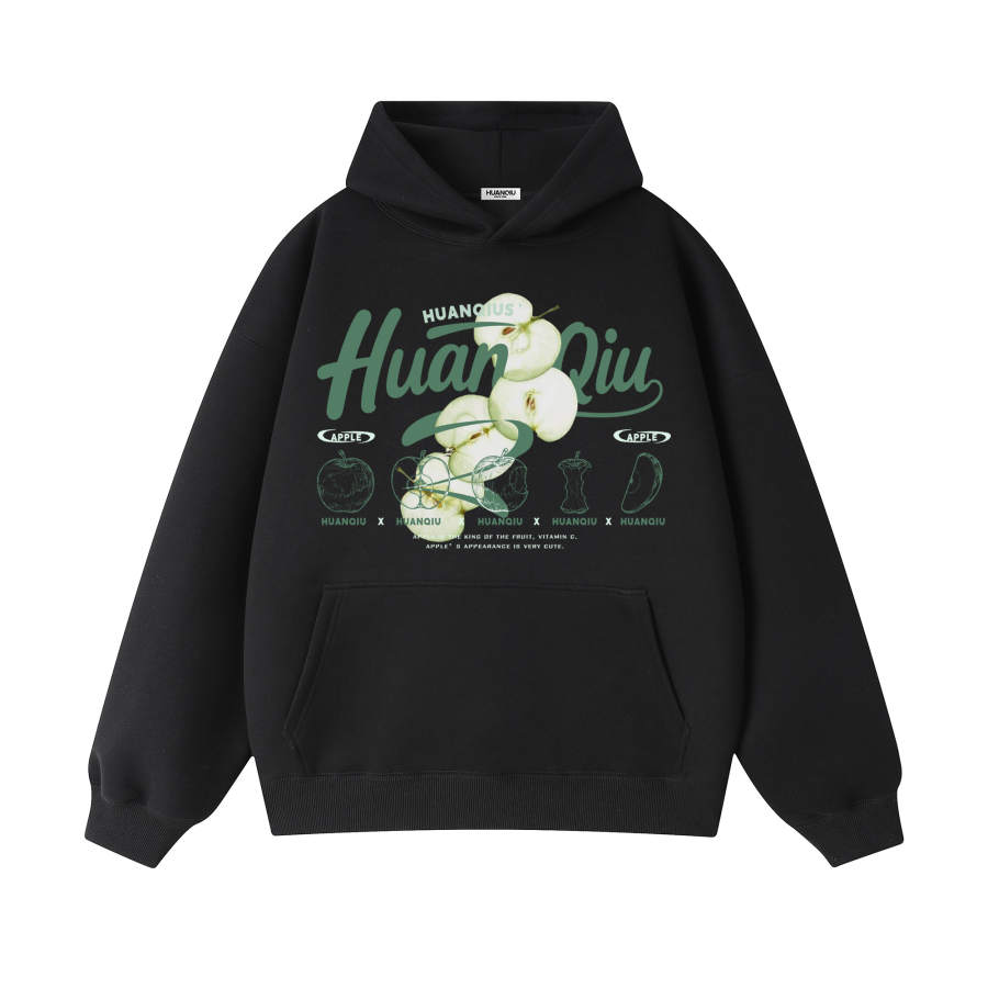 HUANQIU Sweatshirts Unisex Hooded Moderate Heavyweight