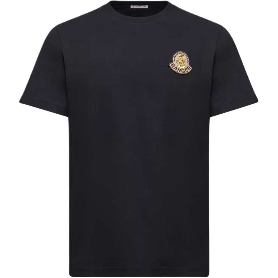 Moncler Mon Duck Logo Cotton T Shirt T Shirt Men's