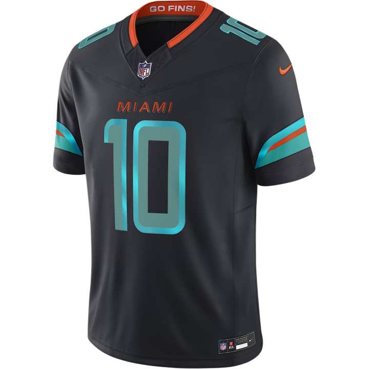 Nike Nike Tyreek Hill Miami Dolphins Rivalries Collection Men's Nike Dri-FIT Nfl Limited Jersey