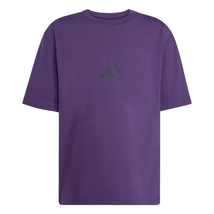 Adidas Adidas Z.N.E T Shirts Men's Aurora Plum Crew Neck