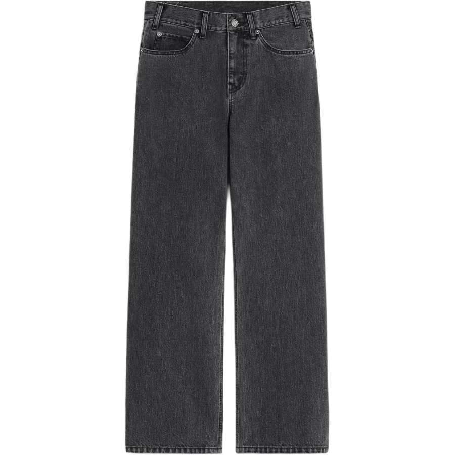 CELINE CELINE Jeans Women's Charcoal Gray Moderate Flared Pants