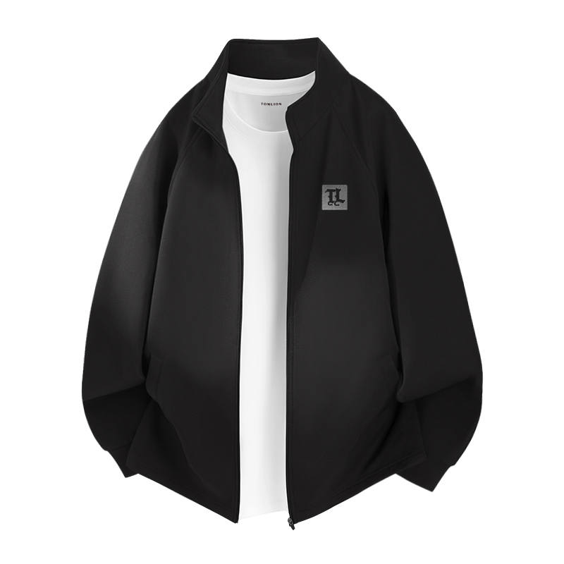 Tonlion Jackets Unisex Stand Collar Moderate Other