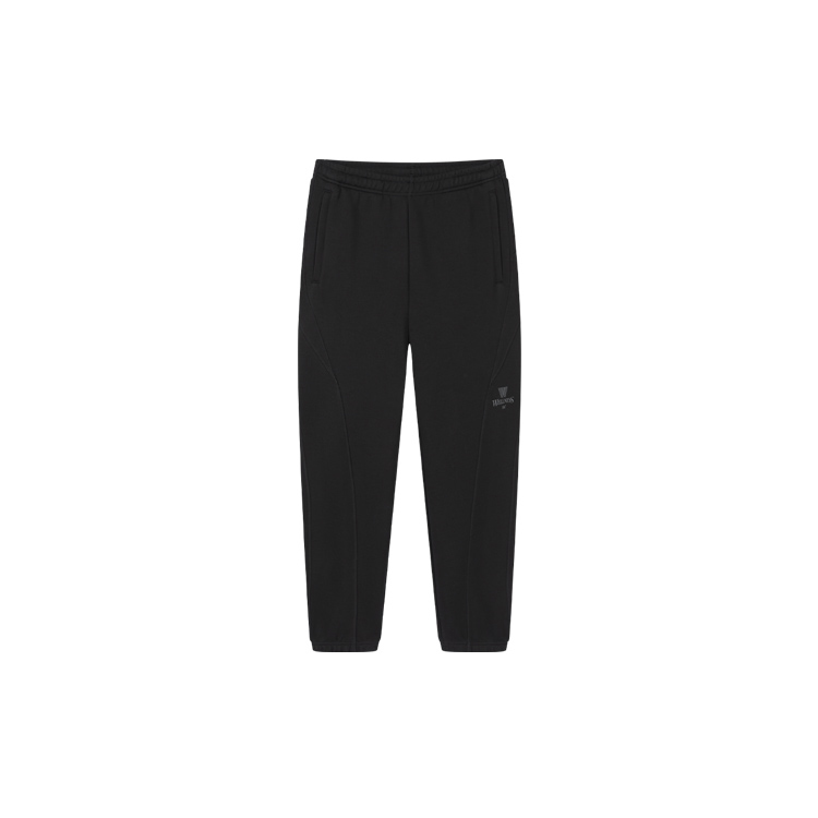 361° Knitted Sweatpants Men's Super Black Moderate Cuffed Pants