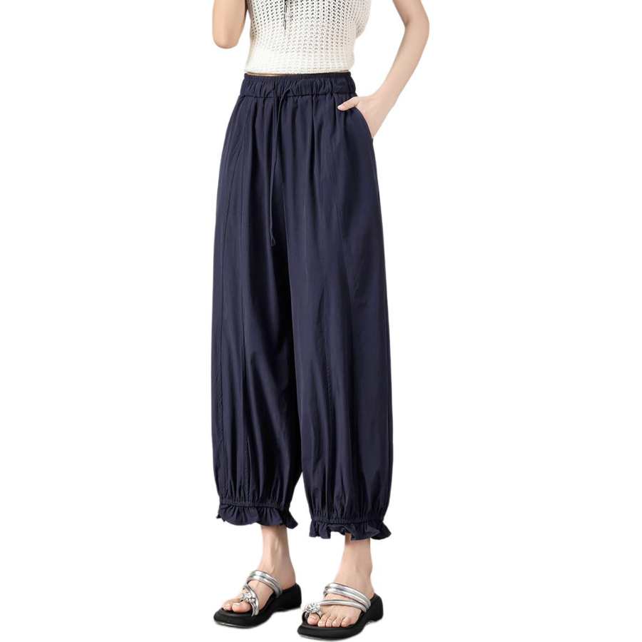 BALENO Casual Pants Women's Moderate Cuffed Pants