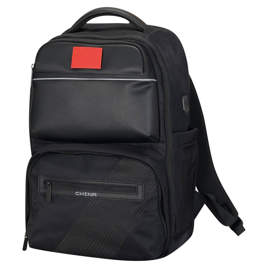 Li-Ning Li Ning Nylon Backpack Unisex Black