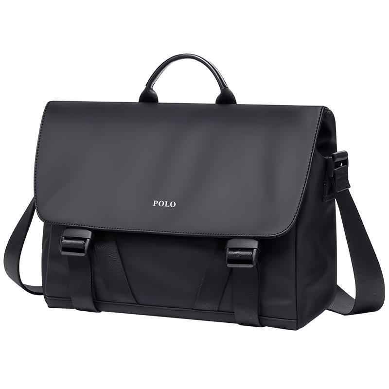 POLO POLO Fabric Shoulder Bag Regular Men's Black