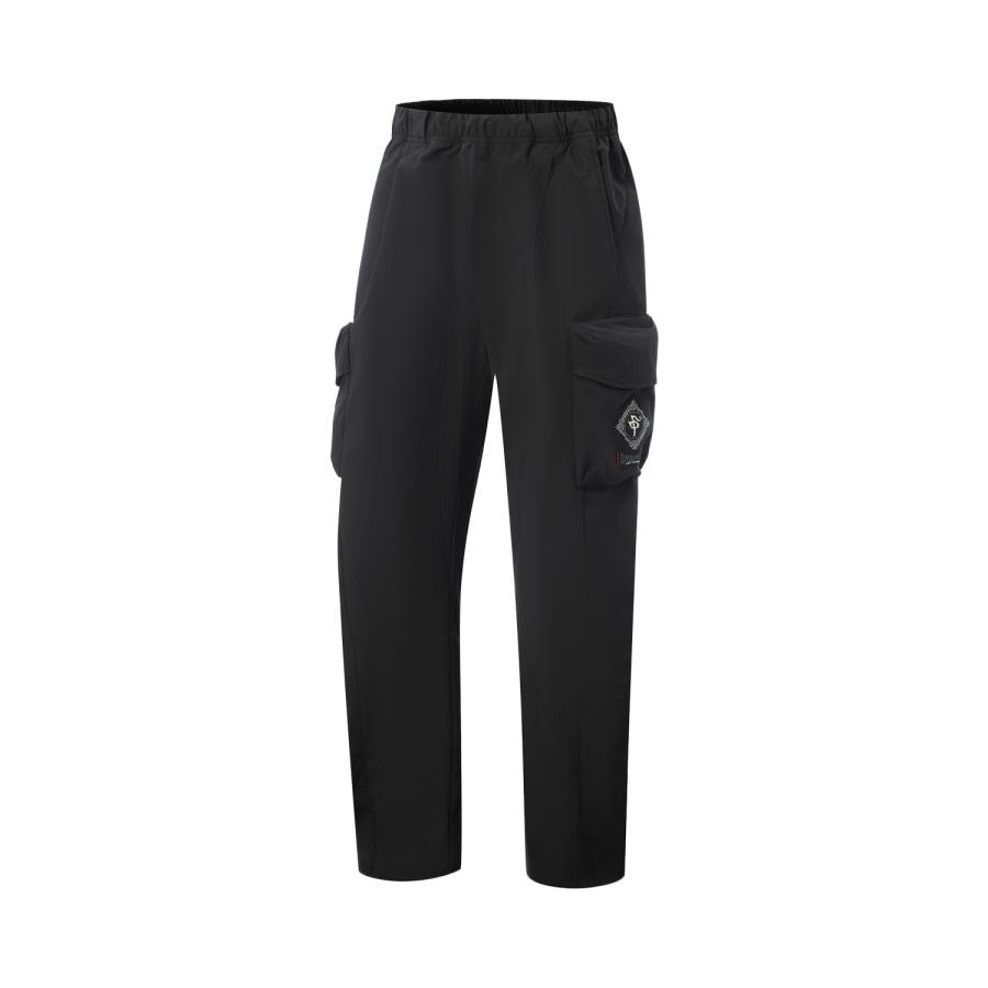 Li-Ning Li Ning BADFIVE Fleece Lined Thermal Sports Fashion Versatile Loose Fit Straight Fit Soft Breathable Versatile