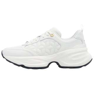 LI-NING 1990 LI NING 1990 Abrasion Resistant Rebound Low top Casual Shoes Women's Ecru