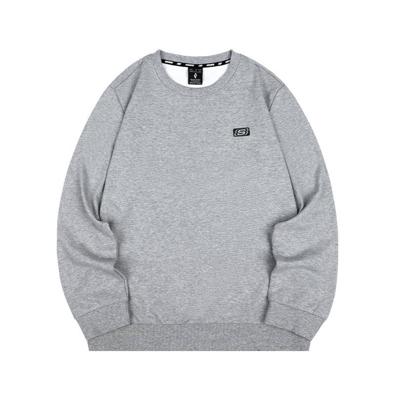 Skechers Sweatshirt Men's Medium Heather Gray