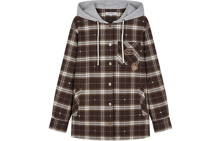 Teenie Weenie Shirts Women's Brown Moderate Shirt