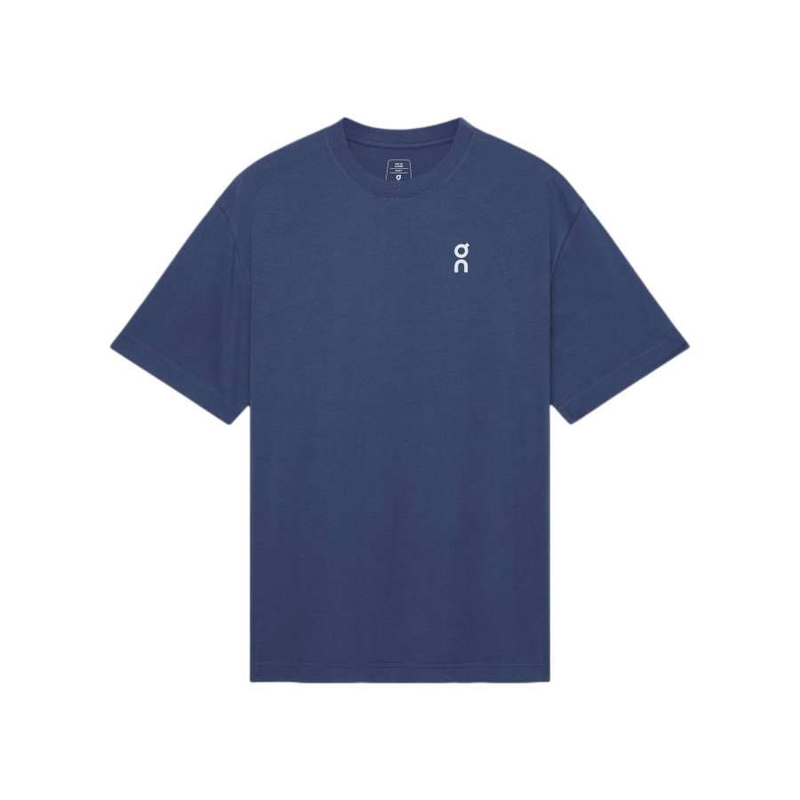 On On T Shirts Men's Blue Crew Neck