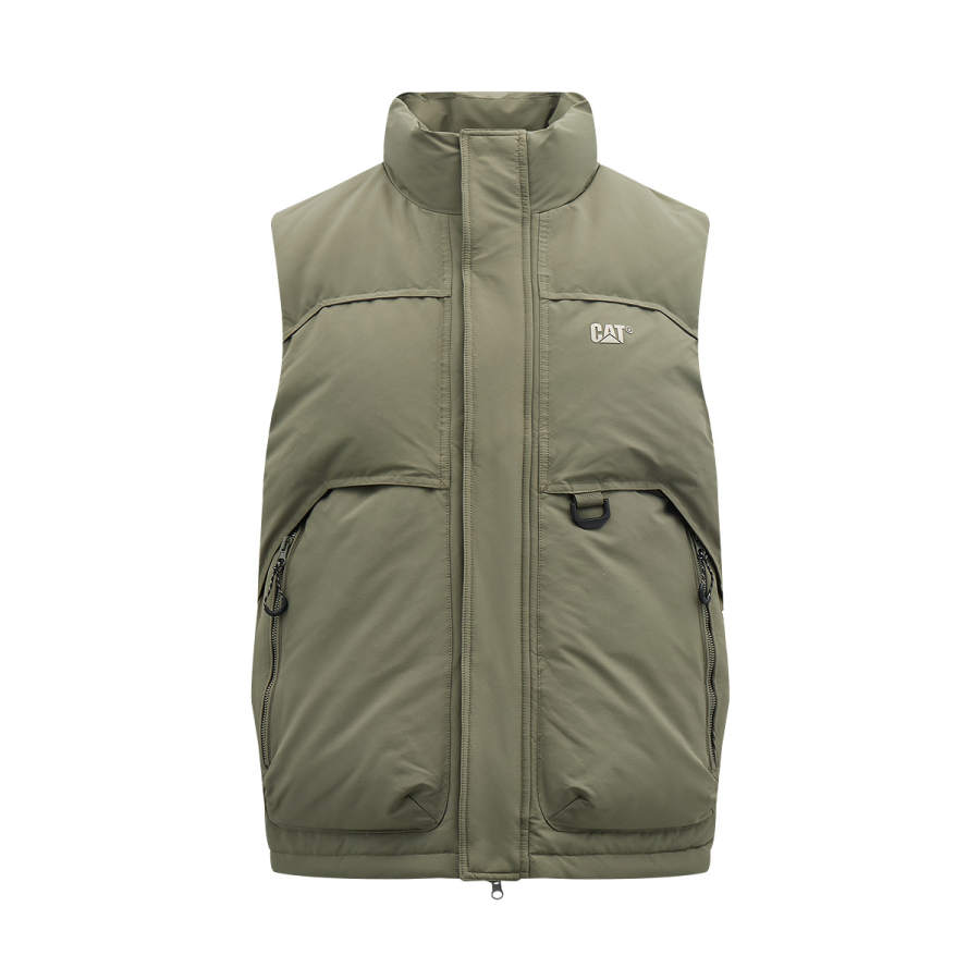 CAT CAT Down Vests Men's Stand Collar