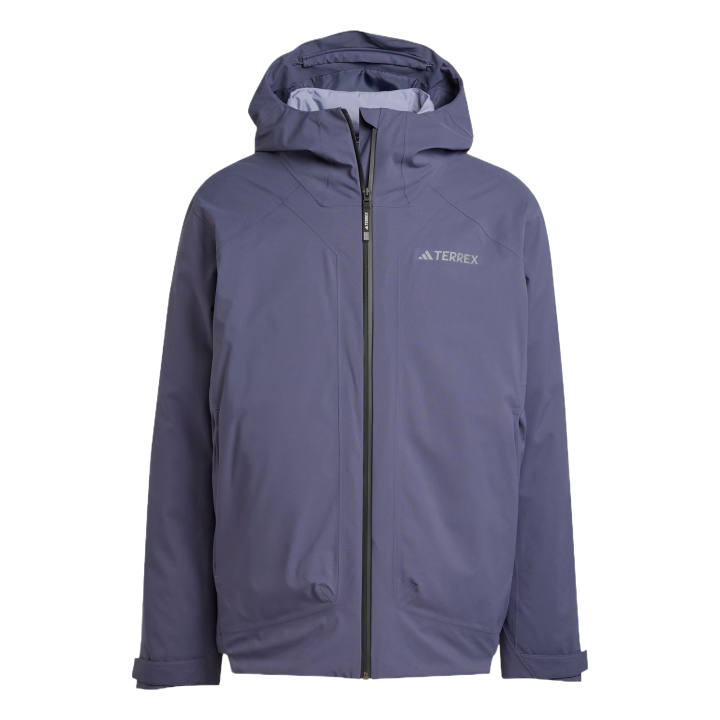 Adidas Adidas Terre Waterproof, Windproof, Abrasion Resistant, Thermal Windbreaker Jacket Men's Dark Navy Blue