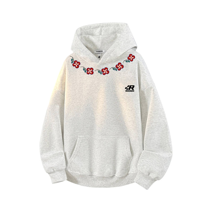 HUANQIU Sweatshirts Unisex Hooded Moderate Heavyweight