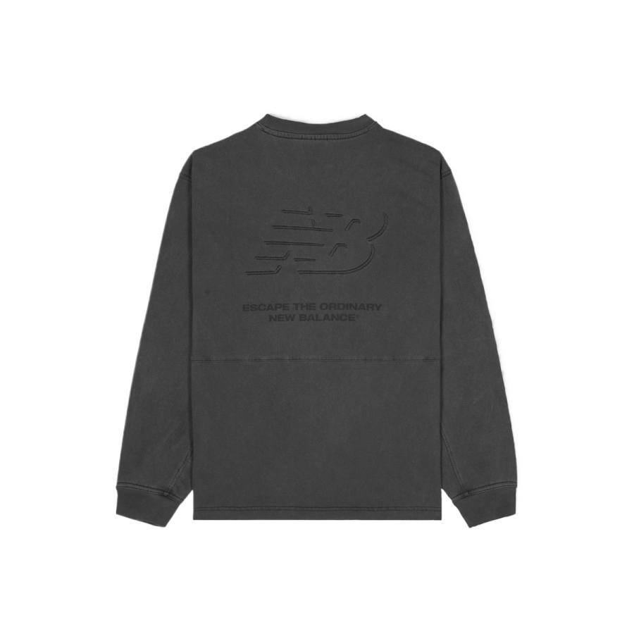 New Balance New Balance T Shirts Men's Charcoal Gray Crew Neck