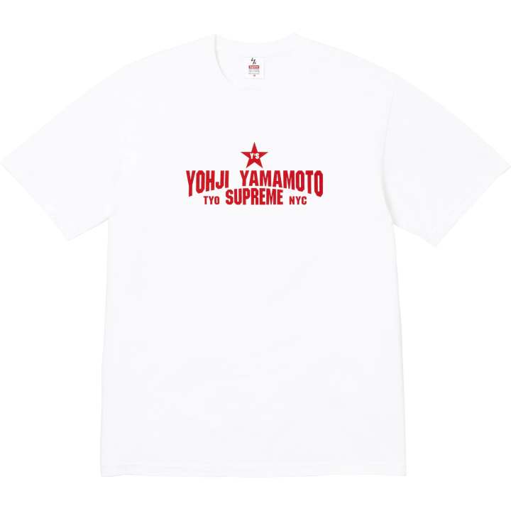 Supreme Supreme x Yohji Yamamoto short-sleeve T-shirt