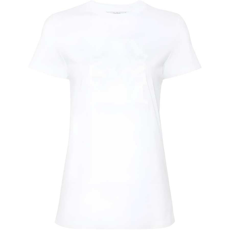 MaxMara Max Mara Giovane Logo Embroidered Crewneck T Shirt