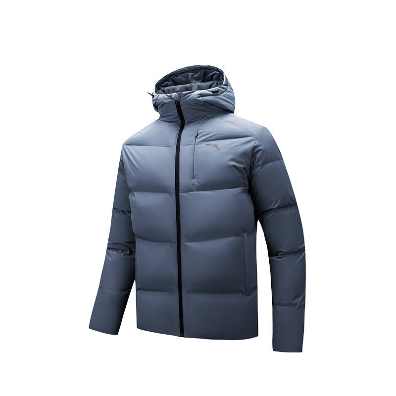 ANTA Anta Down Jacket Men's Chessboard Gray