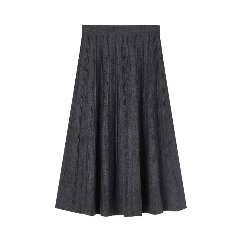 XIANGYING Knit Long Skirt Women's