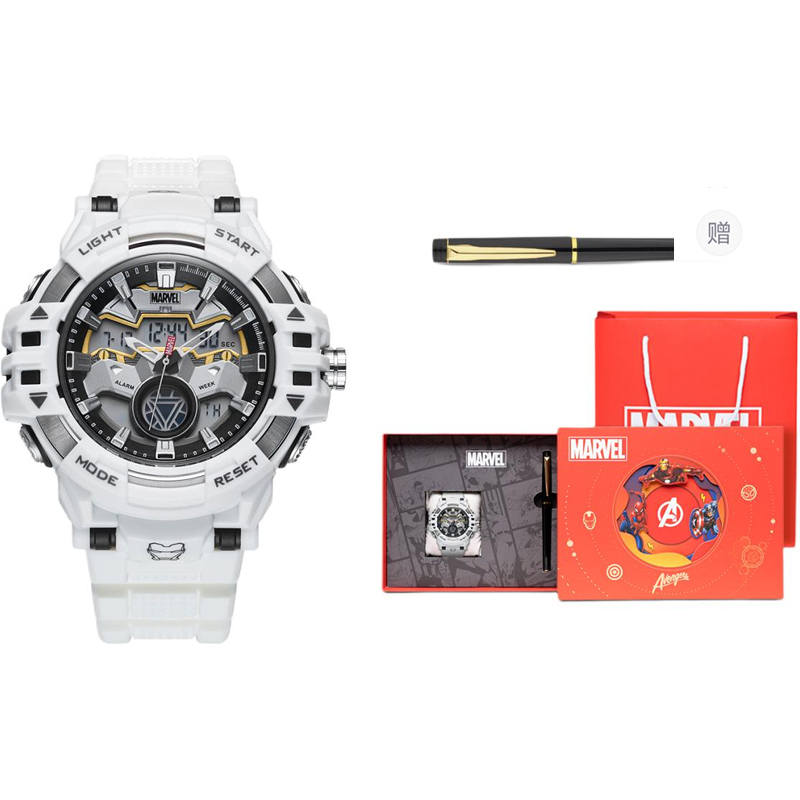 MARVEL MARVEL Electronic+Quartz Movement Watch Men's Watches Black Dial