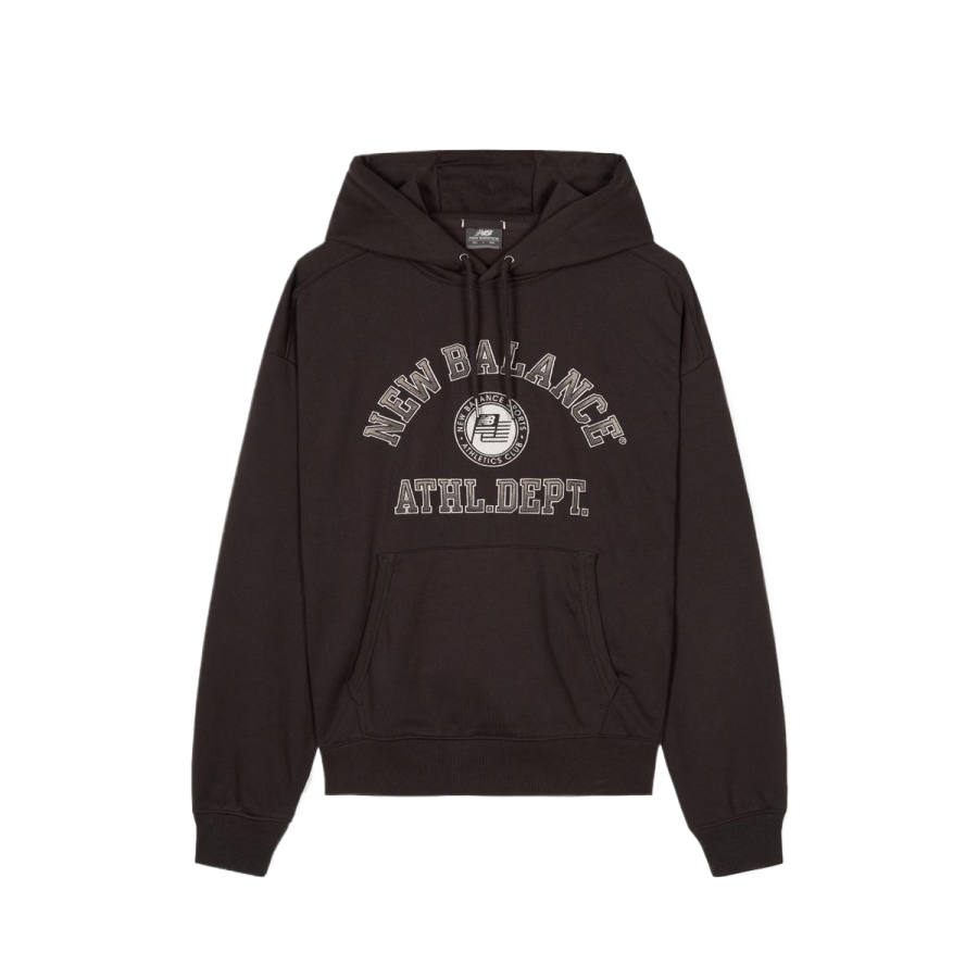 New Balance New Balance Sweatshirts Unisex Brown Hooded Moderate