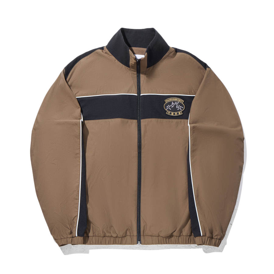 Li-Ning Li Ning Jackets Men's Brown/Black Stand Collar Moderate Other