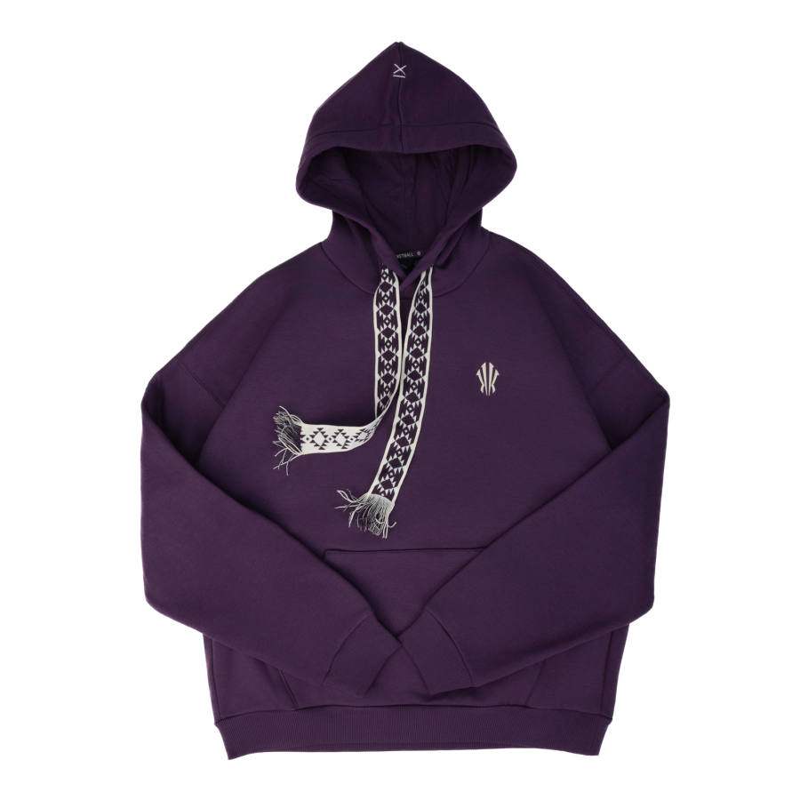Anta Casual Fleece Lined Hoodies & Sweatshirts Unisex Purple Clay