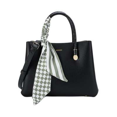 HONGU Cow Leather Handbag Regular Women's Multicolor