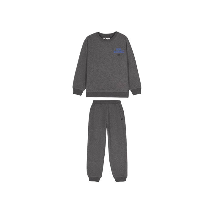 New Balance New Balance Casual Sportswear SS25 Fleece Lined, Comfortable, Solid Color, Classic 2 Piece Set Kids'